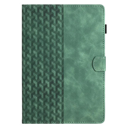 For iPad mini (2021) Anti-Scratch Case Building Block Imprinted Tablet Leather Cover