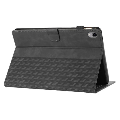 For iPad mini (2021) Anti-Scratch Case Building Block Imprinted Tablet Leather Cover