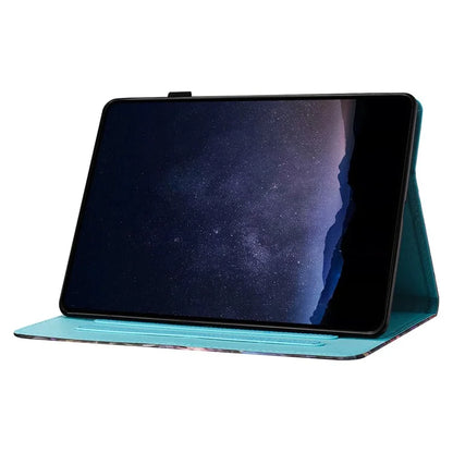 For iPad mini (2021) Card Holder Case Pattern Printing Horizontal Stand Tablet Leather Cover