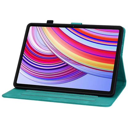 For Xiaomi Redmi Pad Pro / Redmi Pad Pro 5G / Poco Pad Shockproof Case Lily Flower Imprint Leather Tablet Cover