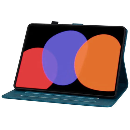 For Xiaomi Pad 6 / Pad 6 Pro Case Stand PU Leather Card Holder Tablet Cover Lily Flower Design