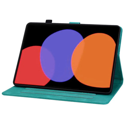 For Xiaomi Pad 6 / Pad 6 Pro Case Stand PU Leather Card Holder Tablet Cover Lily Flower Design