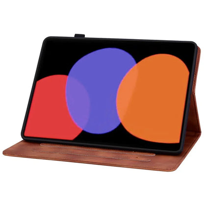 For Xiaomi Pad 6 / Pad 6 Pro Case Stand PU Leather Card Holder Tablet Cover Lily Flower Design