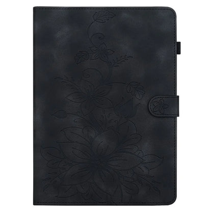 For Xiaomi Redmi Pad SE Lily Flower Case PU Leather Tablet Folio Shell Cover with Card Holder