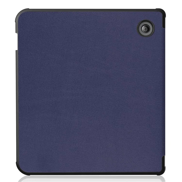 For Kobo Libra Colour Case PU Leather + TPU E-Reader Cover Support Auto Wake / Sleep