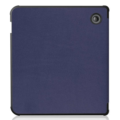 For Kobo Libra Colour Case PU Leather + TPU E-Reader Cover Support Auto Wake / Sleep