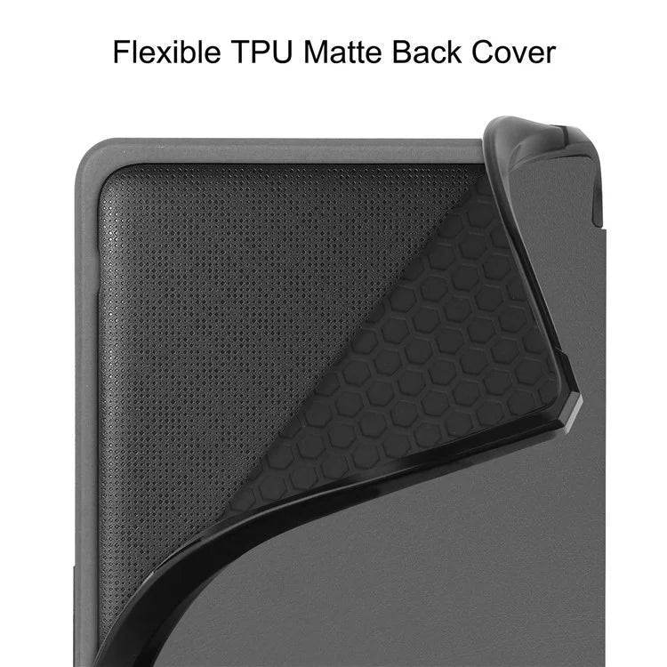 For Kobo Libra Colour Case PU Leather + TPU E-Reader Cover Support Auto Wake / Sleep
