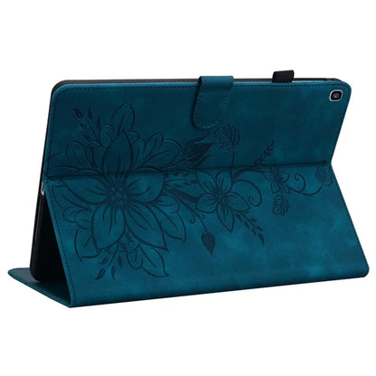 For Samsung Galaxy Tab A 8.0 (2019) SM-T290 (Wi-Fi) / SM-T295 (LTE) / SM-T297 Case Flower Imprint PU Leather Tablet Cover