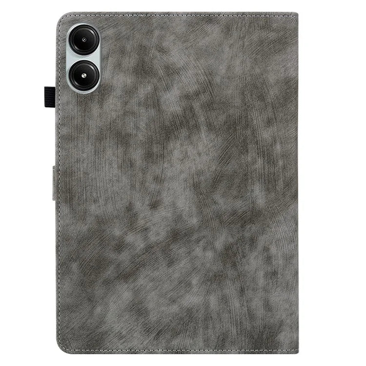 For Xiaomi Redmi Pad Pro / Redmi Pad Pro 5G / Poco Pad Case Cute Tiger Imprinted PU Leather Stand Tablet Cover