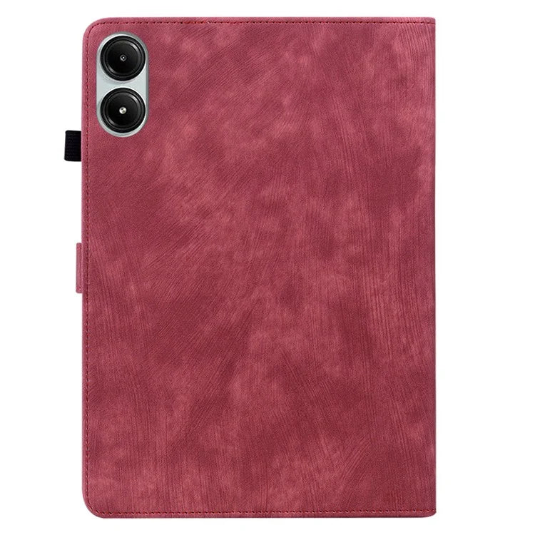 For Xiaomi Redmi Pad Pro / Redmi Pad Pro 5G / Poco Pad Case Cute Tiger Imprinted PU Leather Stand Tablet Cover