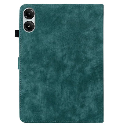 For Xiaomi Redmi Pad Pro / Redmi Pad Pro 5G / Poco Pad Case Cute Tiger Imprinted PU Leather Stand Tablet Cover
