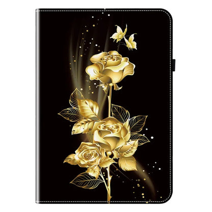 For iPad Air 11 (2024) Tablet Case Pattern PU Leather Stand Folio Tablet Cover with Card Holder