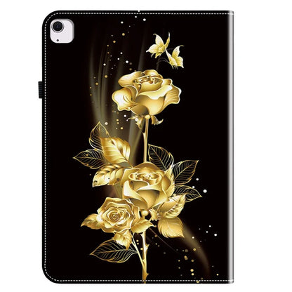 For iPad Air 11 (2024) Tablet Case Pattern PU Leather Stand Folio Tablet Cover with Card Holder