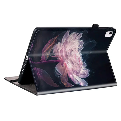 For iPad Air 11 (2024) Tablet Case Pattern PU Leather Stand Folio Tablet Cover with Card Holder