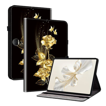 For Honor Pad 9 Card Slot Case Pattern Print PU Leather Tablet Cover