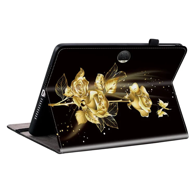 For Honor Pad 9 Card Slot Case Pattern Print PU Leather Tablet Cover