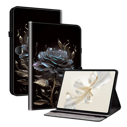 For Honor Pad 9 Card Slot Case Pattern Print PU Leather Tablet Cover