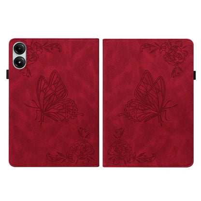 For Xiaomi Redmi Pad Pro / Redmi Pad Pro 5G / Poco Pad Protective Cover PU Leather Butterfly Flower Stand Tablet Case