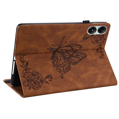 For Xiaomi Redmi Pad Pro / Redmi Pad Pro 5G / Poco Pad Protective Cover PU Leather Butterfly Flower Stand Tablet Case