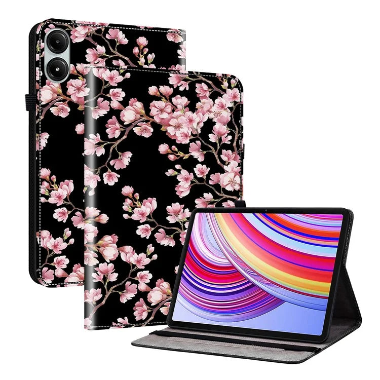 For Xiaomi Redmi Pad Pro / Redmi Pad Pro 5G / Poco Pad Case with Card Slots PU Leather Stand Tablet Cover