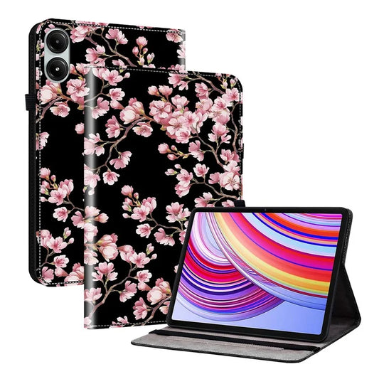 For Xiaomi Redmi Pad Pro / Redmi Pad Pro 5G / Poco Pad Case with Card Slots PU Leather Stand Tablet Cover