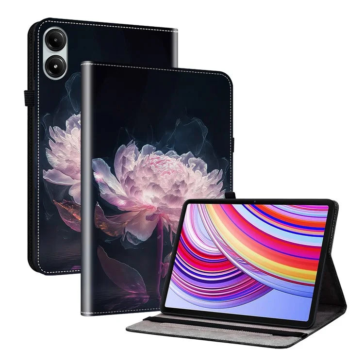 For Xiaomi Redmi Pad Pro / Redmi Pad Pro 5G / Poco Pad Case with Card Slots PU Leather Stand Tablet Cover