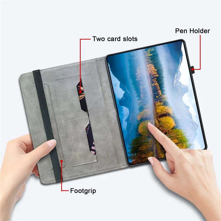 For Xiaomi Redmi Pad Pro / Redmi Pad Pro 5G / Poco Pad Case with Card Slots PU Leather Stand Tablet Cover