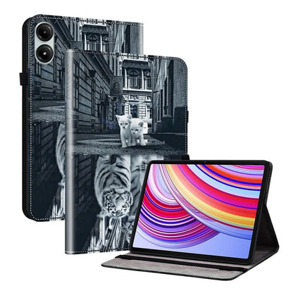 For Xiaomi Redmi Pad Pro / Redmi Pad Pro 5G / Poco Pad Case with Card Slots PU Leather Stand Tablet Cover