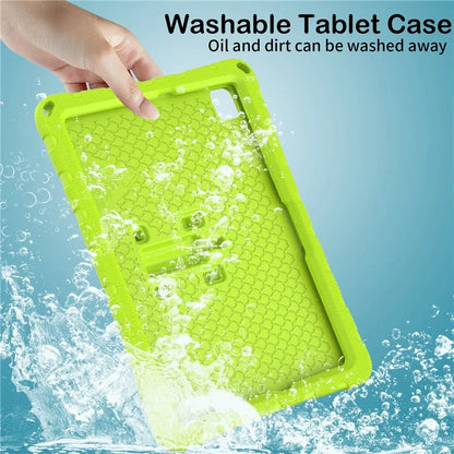 For Samsung Galaxy Tab A9+ Case Butterfly Kickstand EVA Tablet Cover with Shoulder Strap