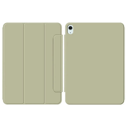 For iPad Air 11 (2024) (M2) Case Magnetic PU Leather Flip Tablet Cover with Stand