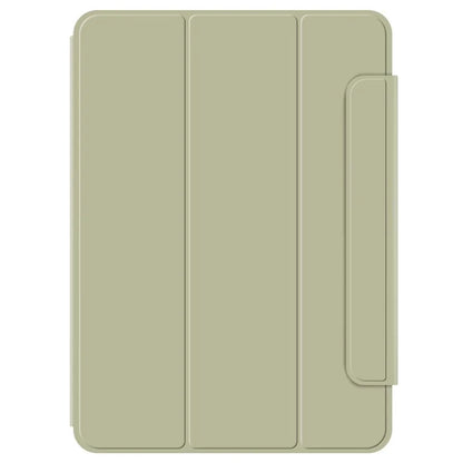 For iPad Air 11 (2024) (M2) Case Magnetic PU Leather Flip Tablet Cover with Stand