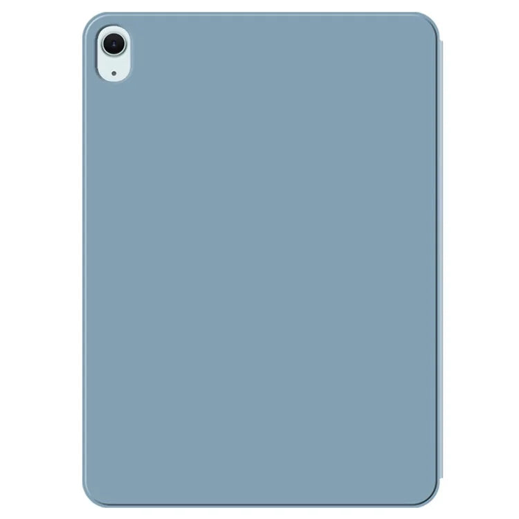 For iPad Air 11 (2024) (M2) Shockproof Case Magnetic Attachment PU Leather + TPU Tri-Fold Stand Cover