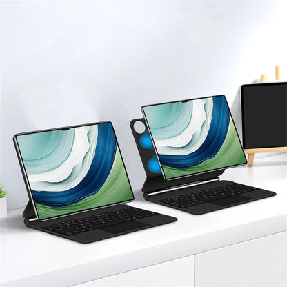 For Huawei MatePad Pro 13.2 Leather Case Integrated Magnetic Bluetooth Keyboard with Trackpad