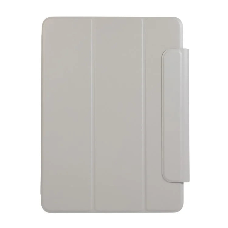For iPad Air 13 (2024) Case Magnetic Clasp Stand Folio PU Leather Tablet Cover Auto Wake / Sleep