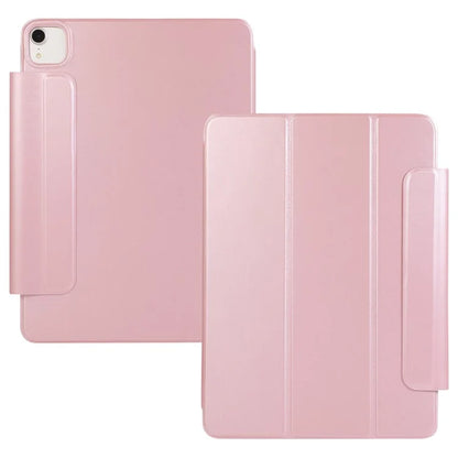 For iPad Air 13 (2024) Case Magnetic Clasp Stand Folio PU Leather Tablet Cover Auto Wake / Sleep