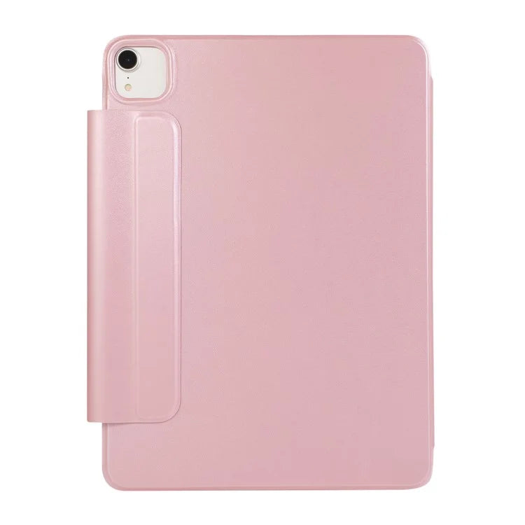 For iPad Air 13 (2024) Case Magnetic Clasp Stand Folio PU Leather Tablet Cover Auto Wake / Sleep