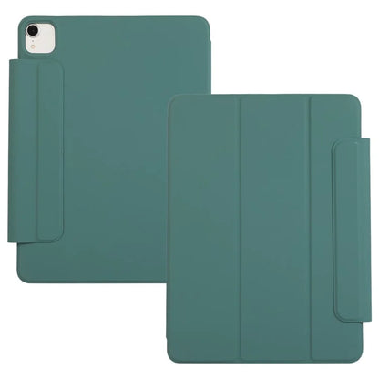 For iPad Air 13 (2024) Case Magnetic Clasp Stand Folio PU Leather Tablet Cover Auto Wake / Sleep