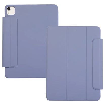 For iPad Air 13 (2024) Case Magnetic Clasp Stand Folio PU Leather Tablet Cover Auto Wake / Sleep