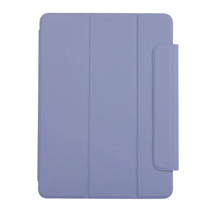 For iPad Air 13 (2024) Case Magnetic Clasp Stand Folio PU Leather Tablet Cover Auto Wake / Sleep