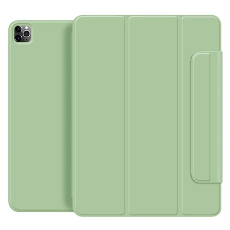 For iPad Pro 11 (2024) Case PU Leather Auto Sleep / Wake Cover Magnetic Attachment