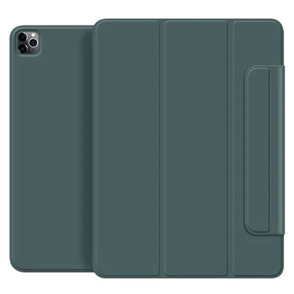 For iPad Pro 11 (2024) Case PU Leather Auto Sleep / Wake Cover Magnetic Attachment