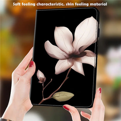 For iPad Pro 13 (2024) Case PU Leather Pattern Printing Tablet Cover with Stand Function