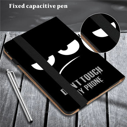 For iPad Pro 13 (2024) Case PU Leather Pattern Printing Tablet Cover with Stand Function