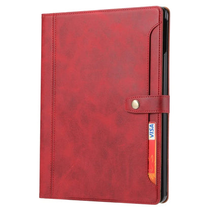 For iPad Pro 11 (2024) Case Auto Wake / Sleep Leather Wallet Tablet Cover with Card Slot