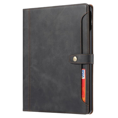For iPad Pro 11 (2024) Case Auto Wake / Sleep Leather Wallet Tablet Cover with Card Slot