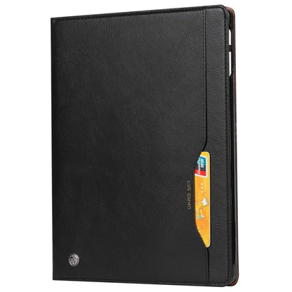 For iPad Pro 11 (2024) Case Card Slot Wallet PU Leather Auto Wake / Sleep Table Cover with Pen Slot