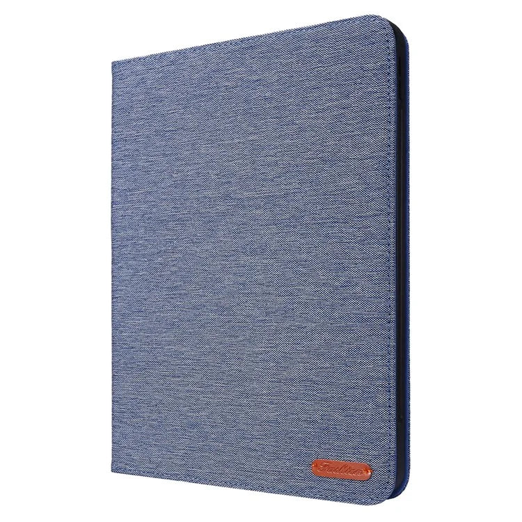 For iPad Pro 11 (2024) Case Cloth Texture Leather Tablet Cover with Pen Holder