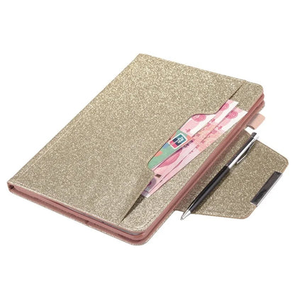 For iPad Pro 11 (2024) Case Adjustable Stand PU Leather Tablet Cover with Auto Wake  /  Sleep