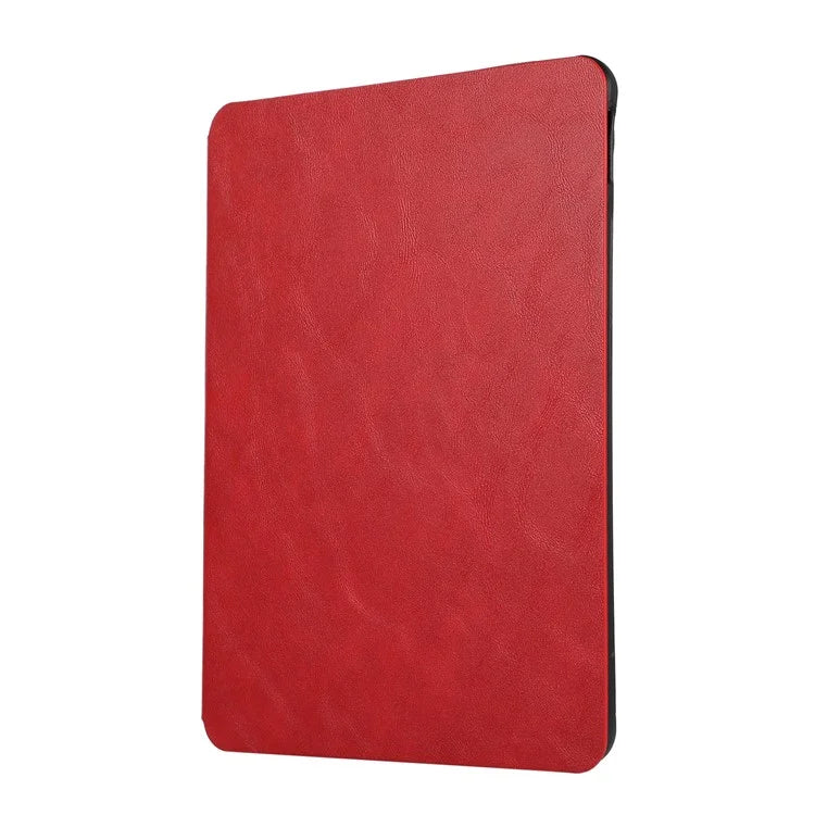 For iPad Pro 11 (2024) Case Folding Stand PU Leather + TPU Tablet Cover