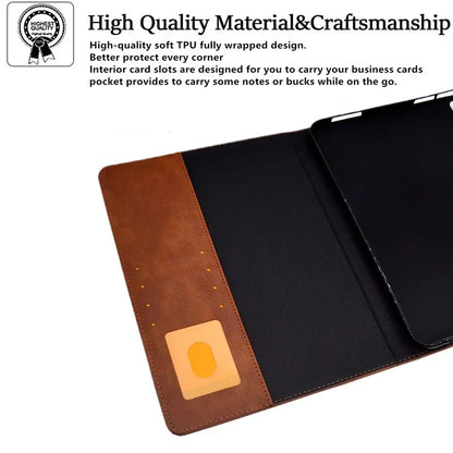 For iPad Pro 11 (2024) Case Magnetic Clasp PU Leather Smart Tablet Cover